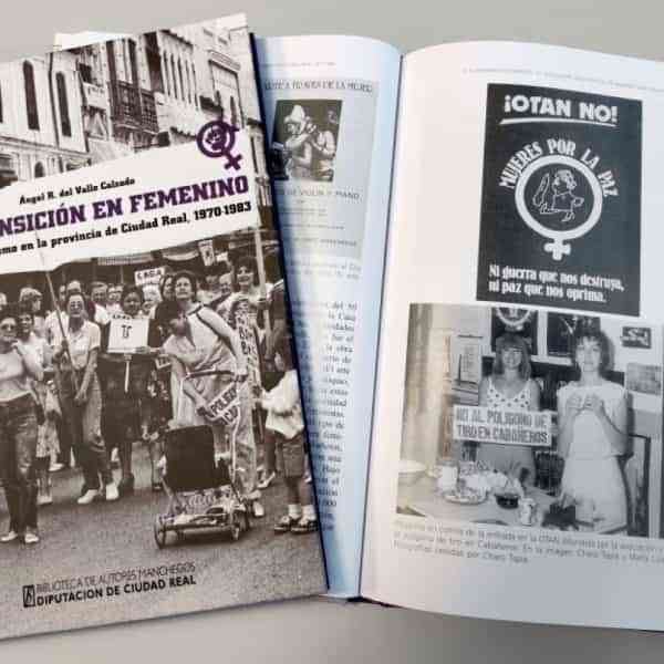 El libro «La Transición en femenino», editado por la Biblioteca de Autores Manchegos presentarán mañana en Ciudad Real