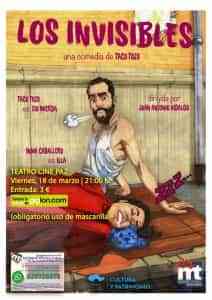 “Los invisibles” este viernes 18 en Teatro-Cine Paz de Miguelturra