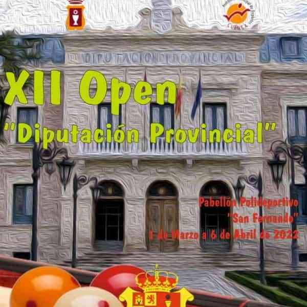 XII Open de Billar a Tres Bandas «Diputación de Cuenca» del 1 de marzo al 6 de abril