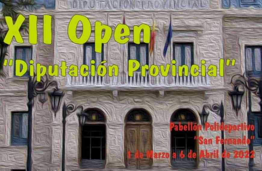 XII Open de Billar a Tres Bandas «Diputación de Cuenca» del 1 de marzo al 6 de abril