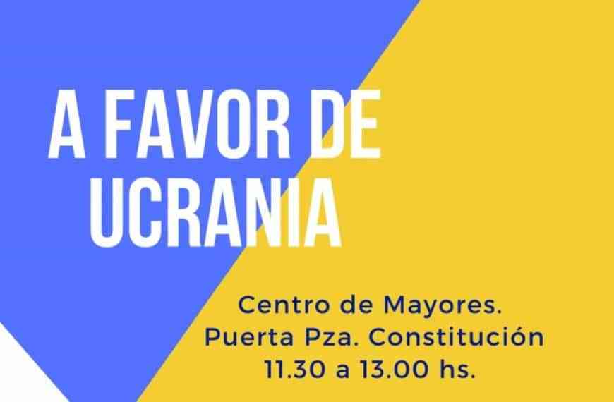 Mercadillo solidario a favor de Ucrania el 29 de abril en la Plaza de la Constitución de Miguelturra