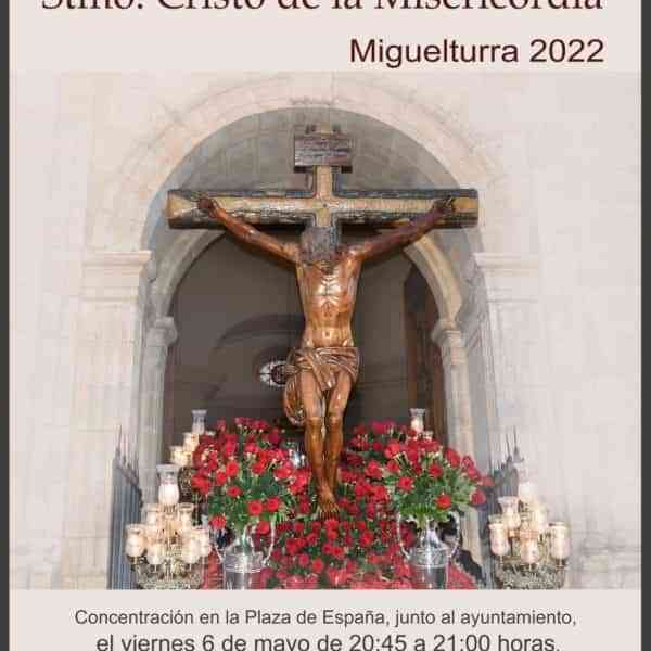 Ofrenda floral al Santísimo Cristo de la Misericordia el próximo 6 de mayo en Miguelturra