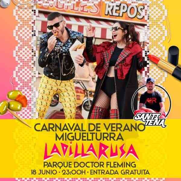 Agenda de conciertos para este verano 2022 en Miguelturra