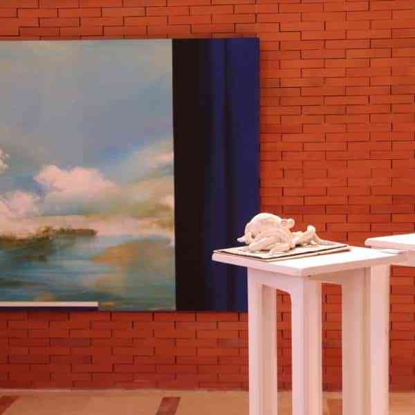 La exposición ‘Obra última’ del desaparecido Jesús Mozos abierta en el vestíbulo del Gran Teatro de Manzanares hasta el 29 de mayo