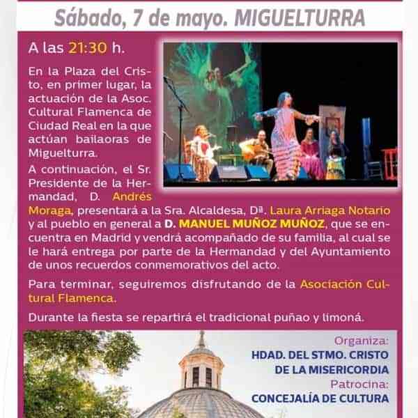 La tradicional “Fiesta del Ausente” se celebrará este sábado 7 de mayo en Miguelturra