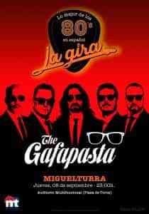Concierto gratuito de “The Gafapasta” con la mejor música del pop español de los 80 el jueves 8 de septiembre en Miguelturra