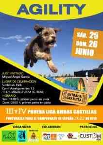 III y IV prueba de Agility de la “Liga Ambas Castillas” en Miguelturra el 25 y 26 de junio  