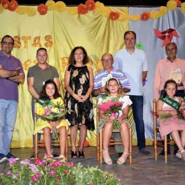 Proclamadas Celia Díaz, Martina Díaz y Marta Jurado como Damas 2022 en las El Barrio de Oriente de Miguelturra
