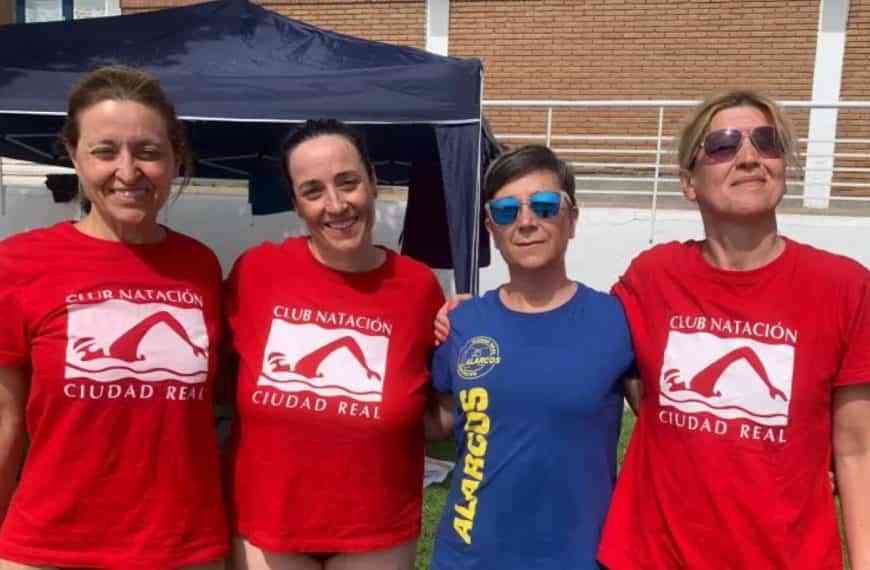 Exitosa participación de los nadadores churriegos en la categoría máster del  Campeonato regional de natación de CLM