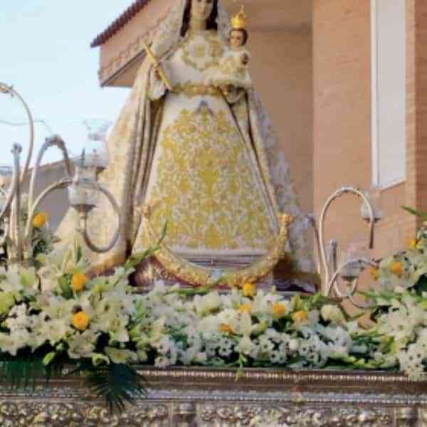 Programa de cultos en honor de nuestra Señora de la Salud patrona del barrio de Oriente de Miguelturra del 16 al 18 de julio