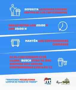Se realizará  la recogida de basuras en festivos durante el período entre el 1 de julio y el 30 de septiembre en Miguelturra
