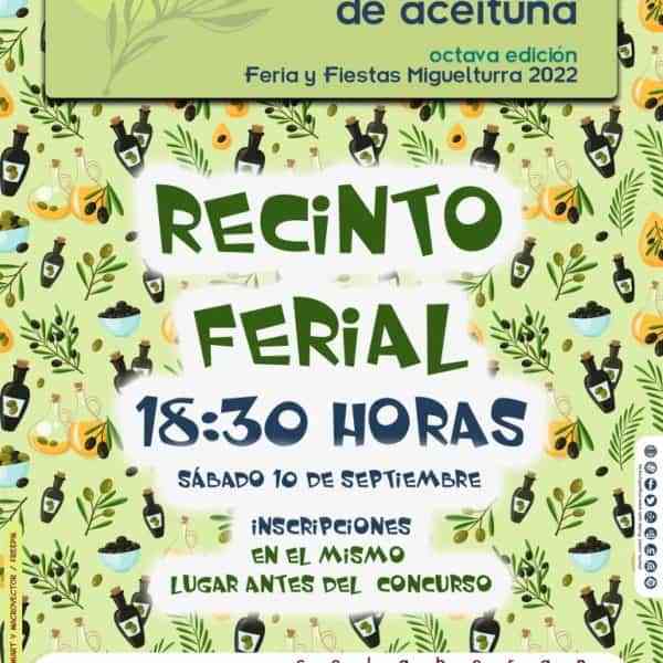 Concurso de Lanzamiento de Huesos de Aceituna el 10 de septiembre en Miguelturra