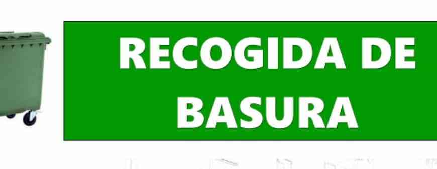 Debido a la festividad de la Asunción de la Virgen no habrá recogida de basura la noche del 15 al 16 de agosto en Manzanares