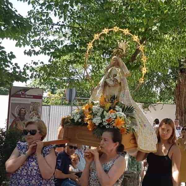 Luego de dos años la pedanía de Peralvillo celebró con varias actividades sus fiestas en honor a la Virgen Blanca 2022