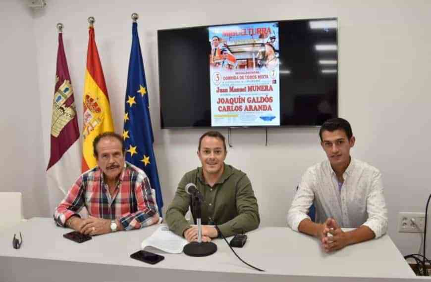 Corrida de toros mixta el 3 de septiembre en el marco de la Feria y Fiestas 2022 de Miguelturra en honor a la Virgen de la Estrella