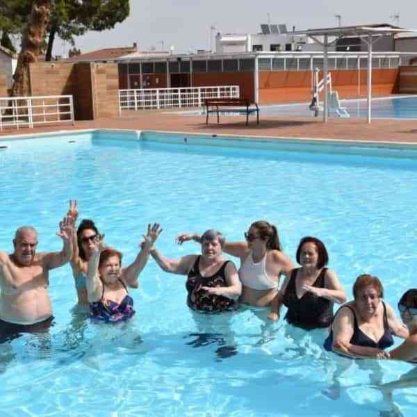 Finalizó el taller de terapia acuática adaptada del os usuarios y usuarias del Centro de Día de Miguelturra