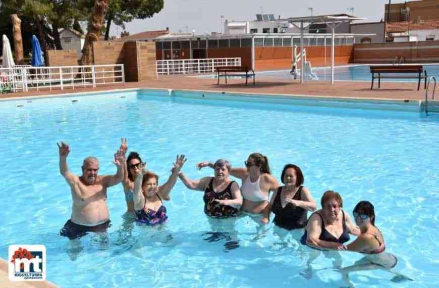 Finalizó el taller de terapia acuática adaptada del os usuarios y usuarias del Centro de Día de Miguelturra