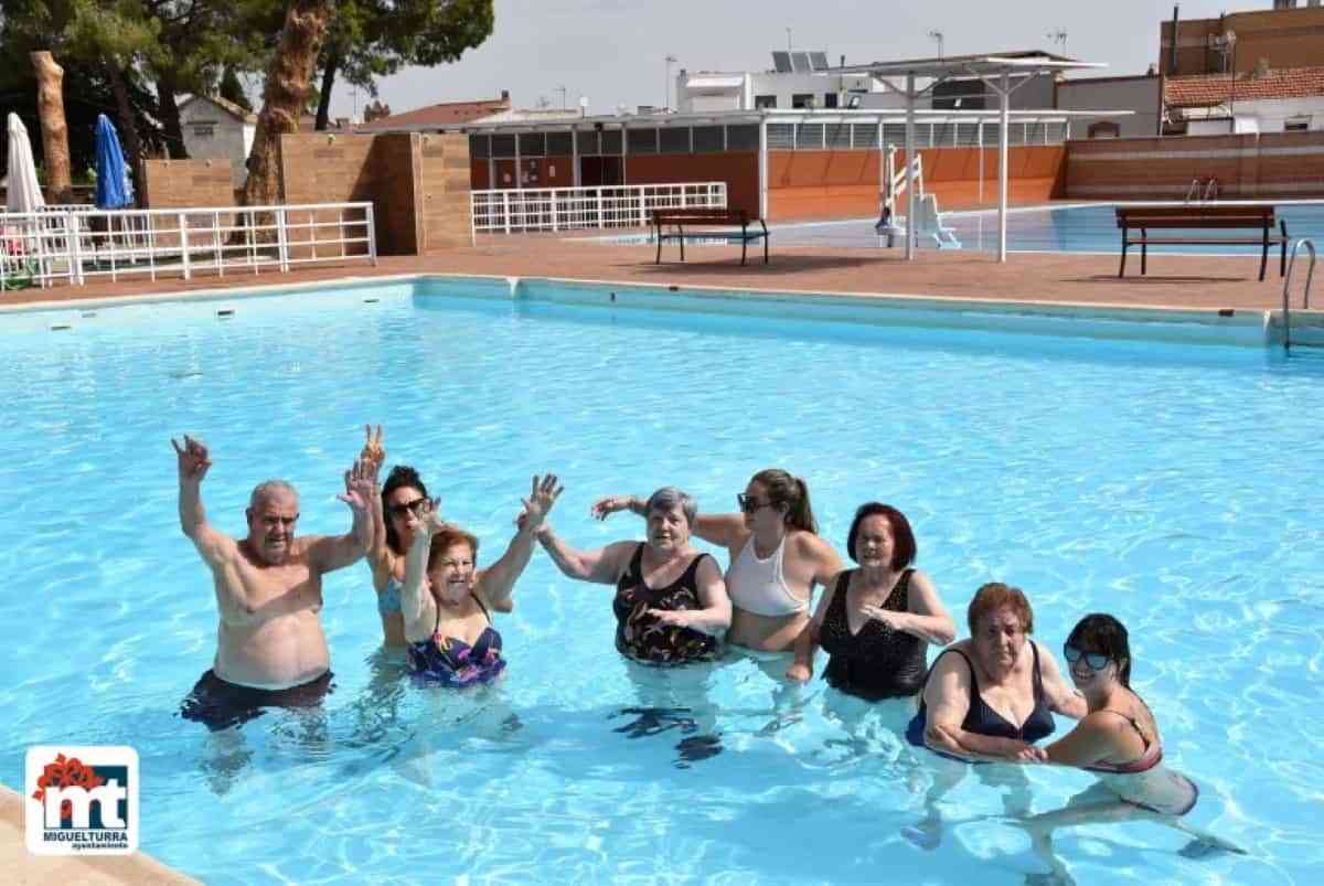 Finalizó el taller de terapia acuática adaptada del os usuarios y usuarias del Centro de Día de Miguelturra