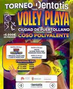 Torneo Dentatis Vóley Playa Ciudad de Puertollano del 19 al 27 de agosto