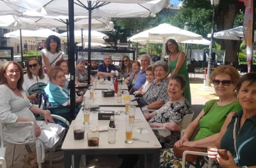 Una visita a la Virgen del Prado en Ciudad Real realizaron los usuarios y usuarias del Servicio de Estancias Diurnas de Miguelturra