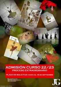 Abierto hasta el 15 de septiembre el plazo para admisión en el Conservatorio Profesional de Danza “José Granero” de Puertollano