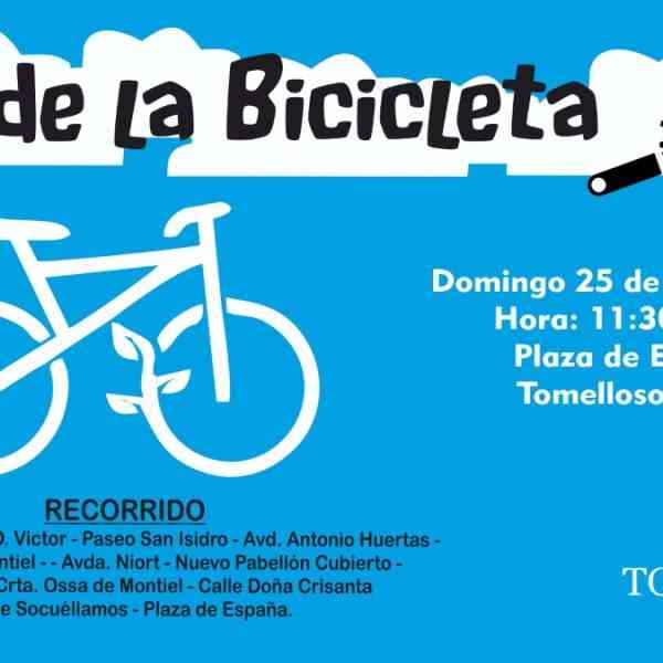 Vuelve el  Día de la Bicicleta a Tomelloso este domingo 25 de septiembre a las 11´30 h. en la plaza de España