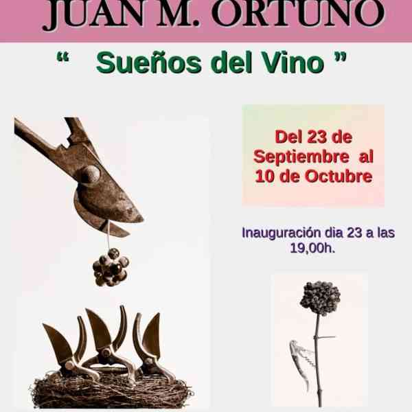 Inaugurarán la exposición fotográfica Juan M. Ortuño «Sueños del vino» en la biblioteca de Miguelturra este 23 de septiembre