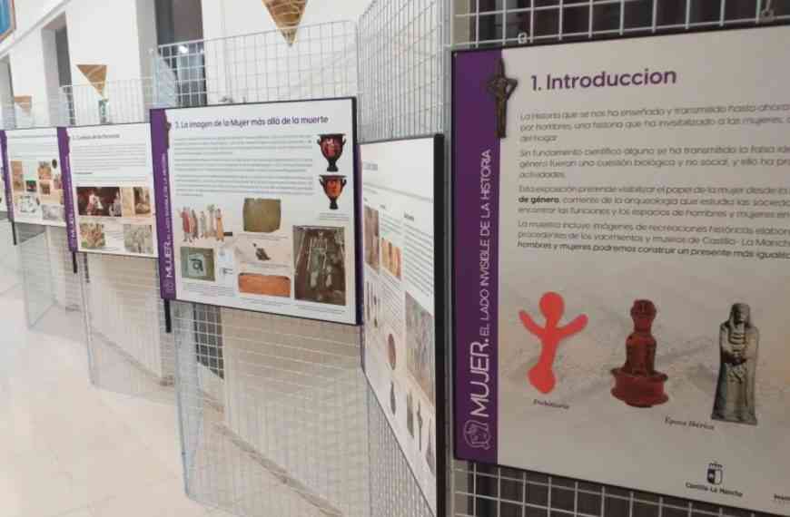 Visita la exposición «Mujer. El lado invisible de la historia» hasta el 15 de septiembre en la Casa de Cultura de Miguelturra