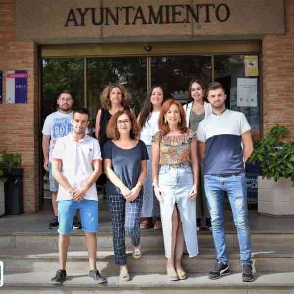 Contratados 5 jóvenes cualificados dentro del «Programa de primera experiencia profesional en las administraciones públicas” de Miguelturra