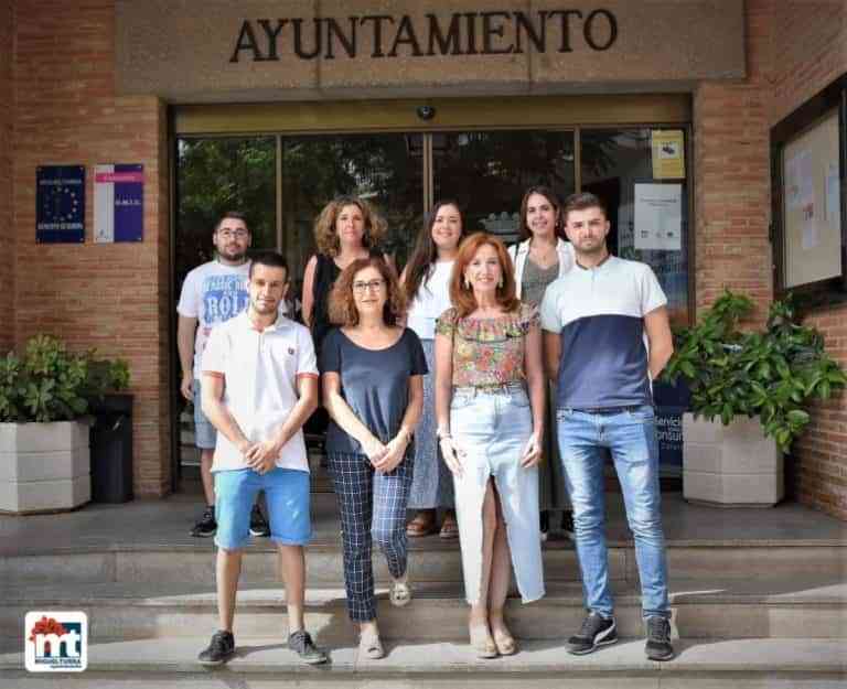 Contratados 5 jóvenes cualificados dentro del «Programa de primera experiencia profesional en las administraciones públicas” de Miguelturra
