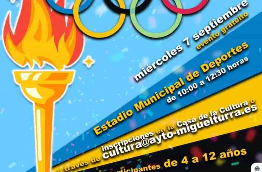 II edición de las Olimpiadas Churriegas el 7 de septiembre dentro de la programación de la Feria y Fiestas de Miguelturra