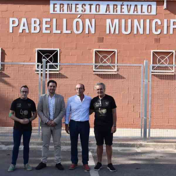 El Pabellón Municipal miguelturreño ahora se denomina “Ernesto Arévalo”  socio de honor de la ADV Miguelturra