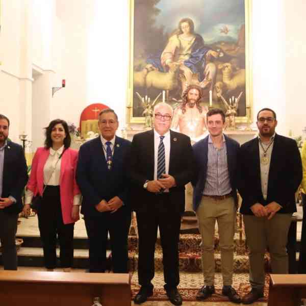 El Santísimo Cristo de la Salud es la nueva imagen de la Hermandad Ferroviaria de los Santos Arcángeles Miguel y Rafael y Divina Pastora en Manzanares