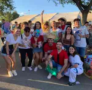 La duodécima edición la Tintada Churriega un éxito de participación con  24 grupos de jóvenes y asociaciones inscritas y  un total de unos 300 participantes