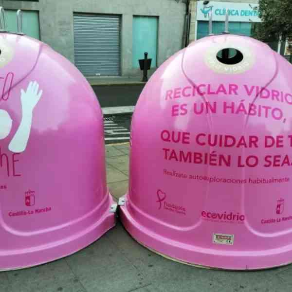 Presentada la campaña “Recicla vidrio por ellas” para reciclar envases de vidrio, cuidar el medioambiente y contribuir a la prevención del cáncer de mama en Miguelturra