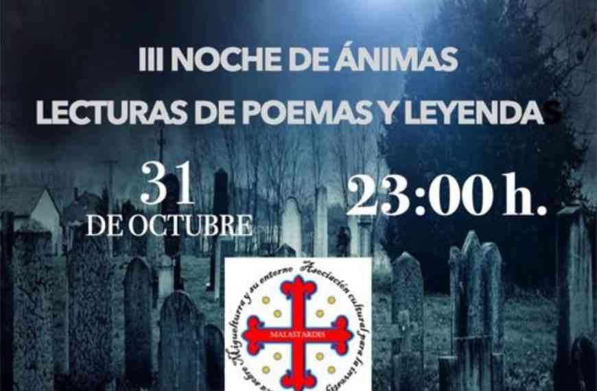 II Noche de Ánimas el 31 de octubre a las 23 horas en la Iglesia de San Antón de Miguelturra con entrada libre y aforo