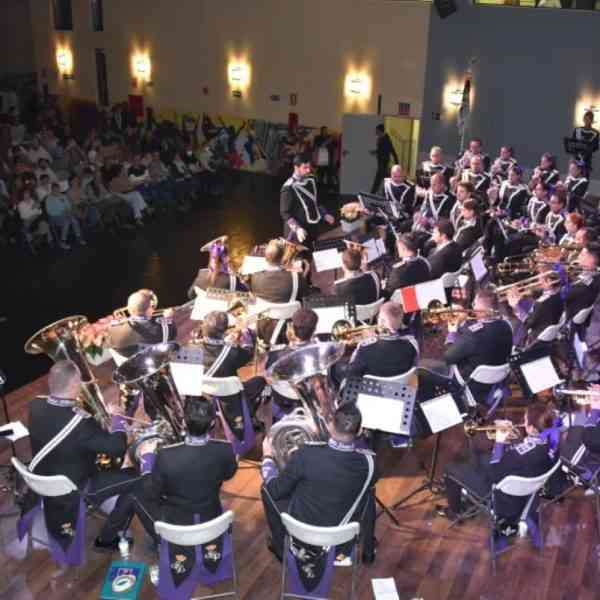 Exitoso Concierto Cofrade Memorial José Cruz benéfico de la Agrupación Musical Santísimo Cristo de la Piedad de Miguelturra