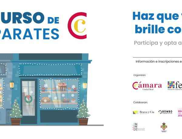 «Concurso de escaparates navideños» local y provincial en Miguelturra