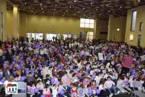 970 niños y niñas participaron en marcha escolar contra la violencia hacia las mujeres para conmemorar el 25N en Miguelturra