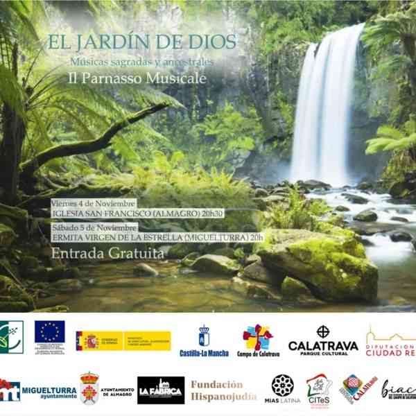 Música antigua «El jardín de Dios» en la  Ermita Virgen de la Estrella de Miguelturra el 5 de noviembre con entrada gratuita