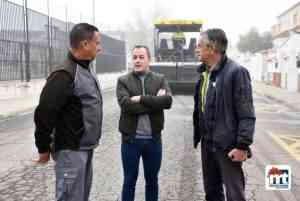 Remodelaciones en el asfaltado de las calles Curtidores, Libertad y Nazarín de Miguelturra se llevan a cabo