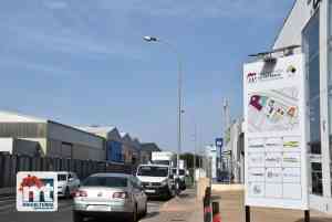 Instalados 6 tótems donde figuran las empresas situadas en el polígono industrial “La Estrella” de Miguelturra