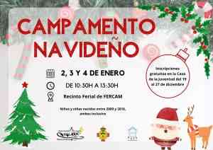 Campamento navideño gratuito para niños y niñas nacidas entre 2009 y 2016 (ambos inclusive) el 2, 3 y 4 de enero en Manzanares