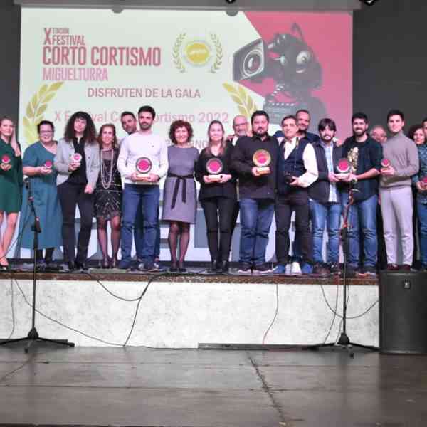 Entregados los galardones del X Festival Corto Cortismo en el CERE de Miguelturra