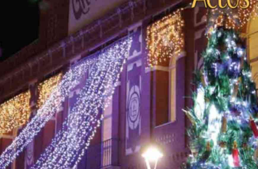 Cotillón de fin de año el 1 de enero en la carpa auditorio municipal “La Pérgola” de Manzanares