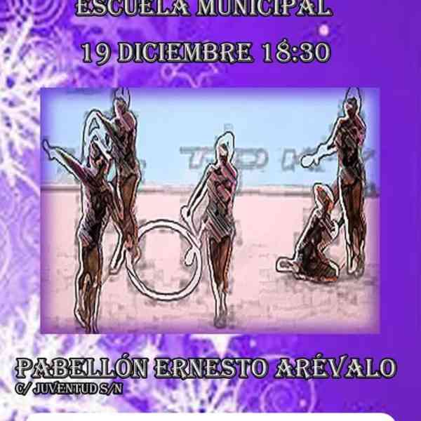 Exhibición de gimnasia rítmica el 19 de diciembre en el Pabellón de Deportes “Ernesto Arévalo” de Miguelturra