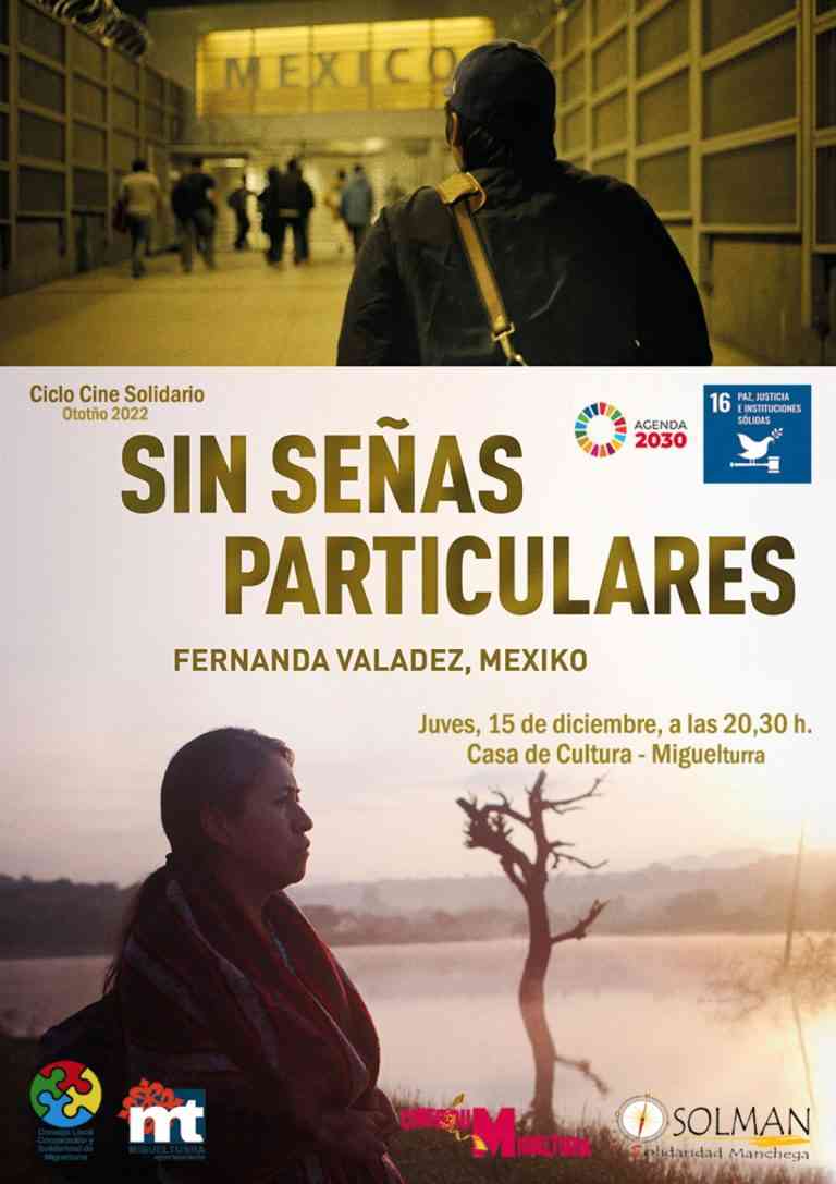 “Sin señas particulares” dentro del Ciclo de Cine Solidario este 15 de diciembre en la Casa de Cultura de Miguelturra