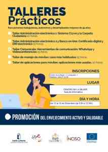 Abierta la inscripción para el taller gratuito sobre uso de Whatsapp y videoconferencias para mayores del 12 al 16 de diciembre en Miguelturra