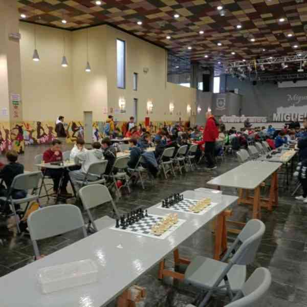 122 jugadores participaron en la primera jornada  del Campeonato Provincial en Edad Escolar de Ciudad Real 2023 en el CERE de Miguelturra