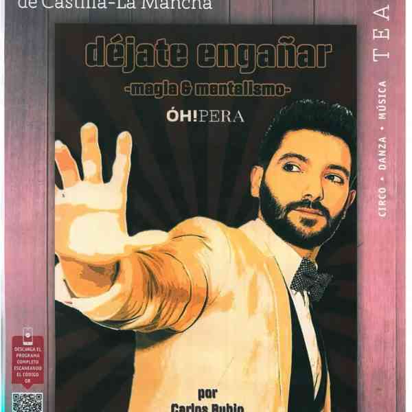La magia llega a Miguelturra con “Déjate engañar” este 4 de enero en la Casa de Cultura a las 17 horas y con entrada gratuita